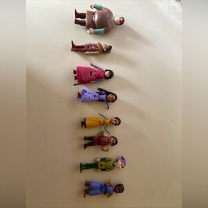 Mattel Disney Wish Toys Mini Figures Lot of 8 ( O 10)